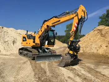 VANHERCK rupskraan voor grond- en graafwerken