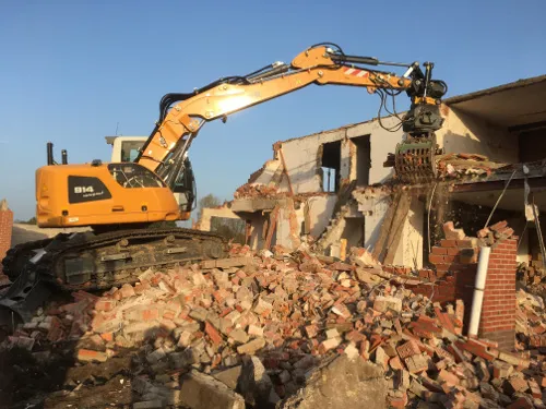 Afbraakwerken en grondverzet project